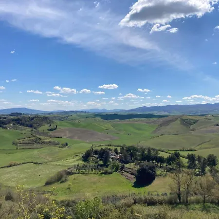 Dream House In With Unic Country View And Terrace Wifi Ac Apartment Terricciola